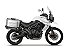 KIT PAR DE BAÚS LATERAIS ALUMÍNIO ESCOVADO SHAD TR47 ESQ. 47 LITROS + TR36 DIR. 36 LITROS COM SUPORTE 4P SYSTEM TRIUMPH TIGER 800 - Imagem 2