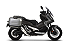 KIT PAR DE BAÚS LATERAIS ALUMÍNIO ESCOVADO SHAD TR47 ESQ. 47 LITROS + TR36 DIR. 36 LITROS COM SUPORTE 4P SYSTEM HONDA X-ADV 750 (ATÉ 2021) - Imagem 2
