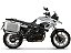 KIT PAR DE BAÚS LATERAIS SHAD ALUMÍNIO ESCOVADO TR36 ESQ. 36 LITROS E TR47 DIR. 47 LITROS COM SUPORTE 4P SYSTEM BMW F 700 E 800 GS (ATÉ 2018) - Imagem 2
