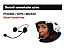 INTERCOMUNICADOR BLUETOOTH INDIVIDUAL PARA CAPACETE UNIVERSAL - TELEFONE, GPS E MÚSICA - Imagem 1