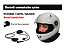 INTERCOMUNICADOR BLUETOOTH INDIVIDUAL PARA CAPACETE FECHADO - TELEFONE, GPS E MÚSICA - Imagem 1