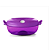 Tigela Cristal Pop Oval Tupperware 2 Litros Púrpura - Imagem 2