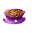 Tigela Cristal Pop Oval Tupperware 2 Litros Púrpura - Imagem 3