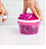 Turbo Chef Supersonic 300ml Tupperware Processador Rosa - Imagem 2