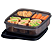 Basic Line Tupperware com Divisórias 550ml Cosmos - Imagem 1