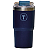 Copo Térmico Big T Com Canudo Tupperware 630 ml Azul - Imagem 1