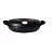 Tigela Cristal Pop Oval Tupperware 1,1 L Preto - Imagem 1
