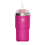 Copo Térmico Big T Com Canudo Tupperware 630 ml Rosa - Imagem 4