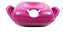 Tupperware Tigela para Micro-Ondas Cristal Pop 475 ml Fucsia - Imagem 1
