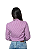 CAMISA FEMININA XADREZ ROXA - Imagem 2