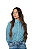 CAMISA FEMININA XADREZ VERDE ÁGUA - Imagem 2