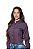 CAMISA FEMININA XADREZ VINHO - Imagem 1