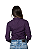 CAMISA FEMININA XADREZ ROXO UVA - Imagem 2
