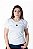 CAMISETA BÁSICA FEMININA BRANCA / PRETO - Imagem 1