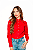 CAMISA FEMININA COUNTRY BÁSICA VERMELHA - Imagem 1