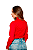 CAMISA FEMININA COUNTRY BÁSICA VERMELHA - Imagem 2