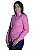 CAMISA FEMININA BÁSICA ROSA CHICLETE - Imagem 2