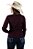 Camisa Feminina Básica Flamê Roxo Uva - Imagem 4
