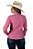Camisa Feminina Xadrez Vermelha - Imagem 2