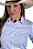 Camisa Feminina Listrada Azul - Imagem 4