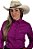 Camisa Feminina Básica Fucsia - Imagem 3