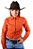 Camisa Feminina Básica Flamê Terracota - Imagem 4