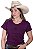 CAMISETA BÁSICA FEMININA ROXO UVA - Imagem 1