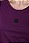 CAMISETA BÁSICA FEMININA ROXO UVA - Imagem 2