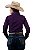 Camisa Feminina Básica Roxo Uva - Imagem 2