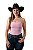 REGATA FEMININA BASICA ROSA - Imagem 1