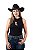REGATA FEMININA COTTON PRETA - Imagem 1