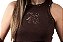 REGATA FEMININA COTTON MARROM - Imagem 2