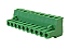 Conector Borne Fêmea 10V - (90' Passo 5,08mm) - Imagem 1