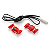 Kit Sensor de Temperatura Geladeira Electrolux Frost Free 431L Duplex Branca TF55 - Imagem 1