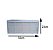 Grade Entrada de Ar Grande Evaporadora Midea Piso Teto 36.000Btu/h 42XQB036717LC - Imagem 2