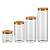 41044630 - POTES VIDRO COM TAMPA BAMBU A21392801 - Imagem 2