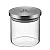 Potes Herméticos Electrolux de Vidro Porta com Tampa Inox 4 Unidades - Imagem 4