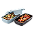 Marmiteira Lunch Box Preta - Imagem 5