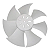 Helice Condensadora Springer Airvolution Split Hw 12.000Btu/h 38TVQC12S5 - Imagem 1