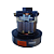 Motor Aspirador de Pó Electrolux 3 em 1 Filtro Hepa Azul STK14 - Imagem 1