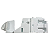 Lateral Interna Direita Evaporadora Carrier Piso Teto Space Eco Saver 36.000Btu/h 42XQS36C5 - Imagem 1