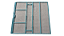 Filtro De Tela Evaporadora Midea Carrier Split Hi Wall 7.000Btu/h 42FNQA07S5 - Imagem 1