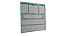 Filtro De Tela Evaporadora Midea Carrier Split Hi Wall 9.000Btu/h 42FNCA09S5 - Imagem 2