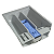 Gaveta de Sabão Lava e Seca Midea StormWash Inverter 11Kg Prata LSD11X2 - Imagem 2