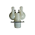 Valvula de Entrada Lavadora Midea Healthguard Slim 11Kg Branca MF201W110WBWK-01 - Imagem 2
