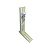 Suporte da Condensadora Barril Split 450mm 5plastic Bege - Imagem 1