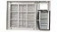 CJ Frente Plástica GW 308 Horinzontal Ar De Janela Mecânico Springer Midea 12.000Btu/h MCB128BB - Imagem 2