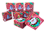 10 Caixas para Sabonete - Natal Tons de Vermelho - Imagem 1