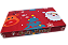 10 Caixas para Kit Kat - Natal Tons de Vermelho - Imagem 1
