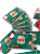 10 Caixas para Kit Kat - Natal Tons de Verde - Imagem 3